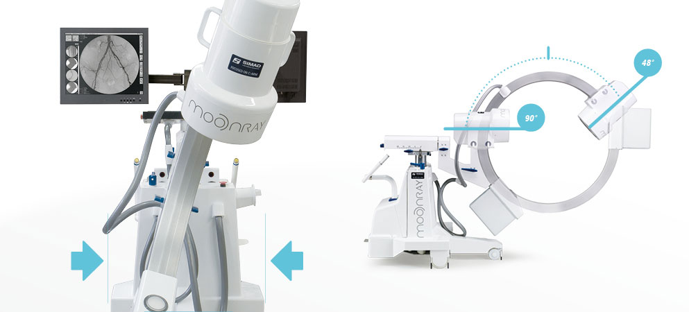 Simad - Mobile C- arm Moonray Compact Radiology Device